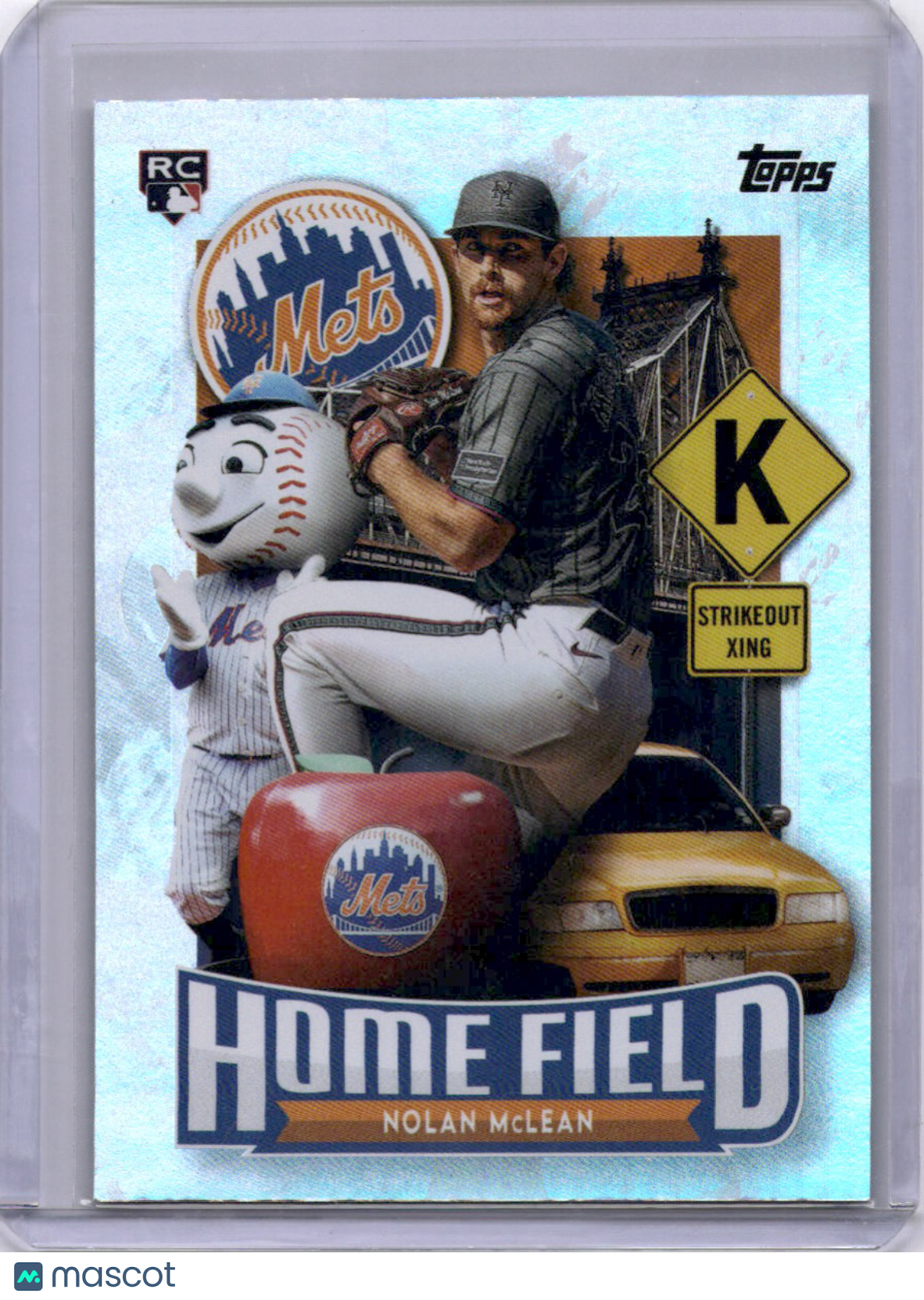 Nolan McLean 2026 Topps Home Field Advantage Rookie RC Mets
