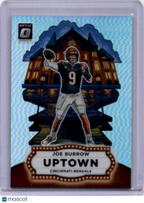 Joe Burrow 2025 Panini Donruss Optic Uptown SP Case Hit Bengals