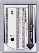 Kon Knueppel 2025 Bowman Chrome Red Logo Refractor Rookie RC Hornets