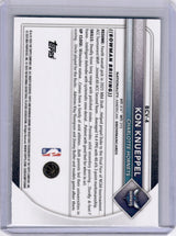 Kon Knueppel 2025-26 Bowman Chrome Blue Mojo /150 RC Hornets