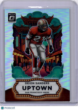 Deion Sanders 2025 Panini Donruss Optic Uptown SP Case Hit 49ers