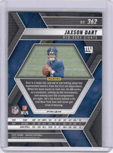 Jaxson Dart 2025 Panini Mosaic Blue Scope Rooke RC Giants