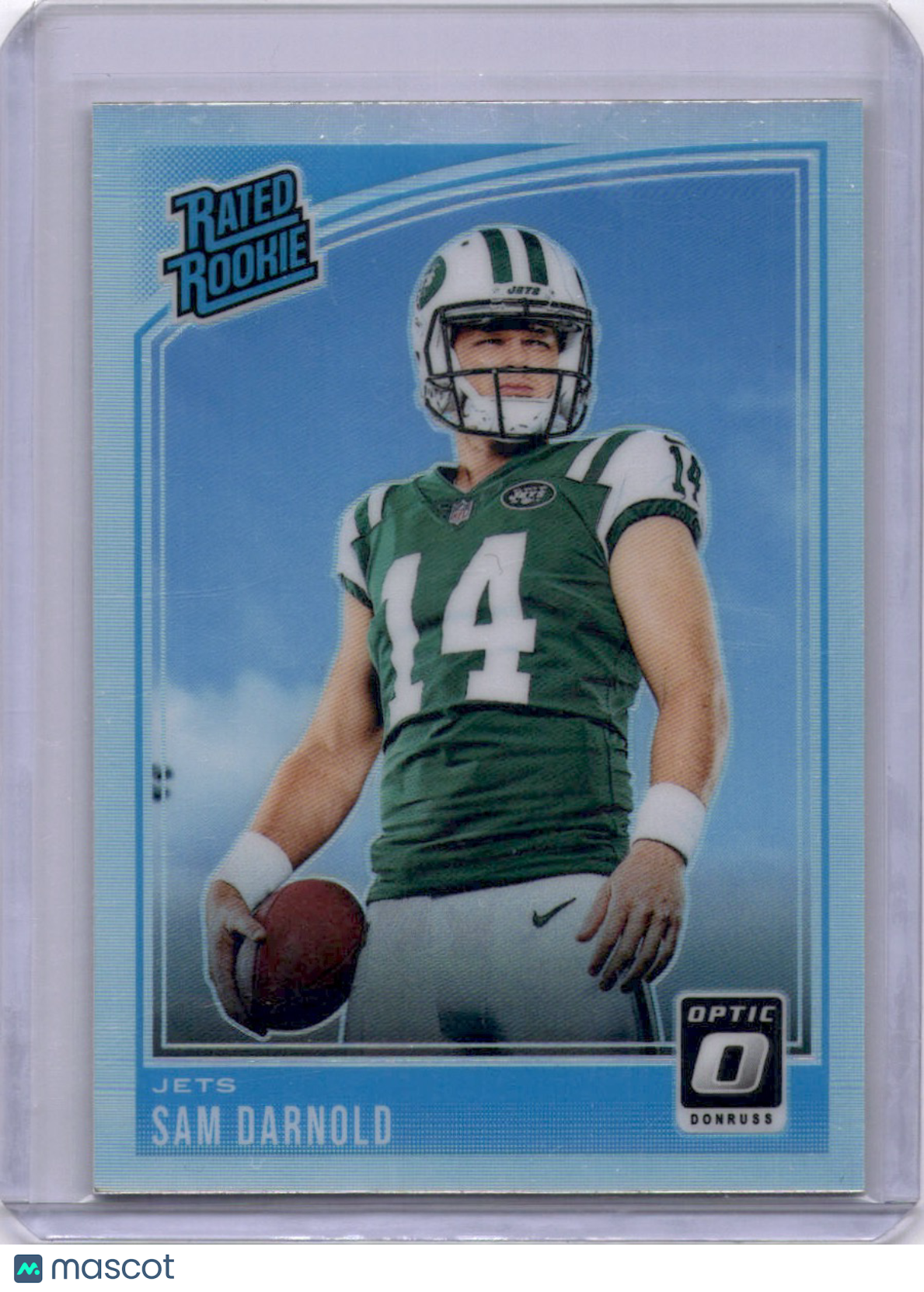 Sam Darnold 2018 Panini Donruss Optic Holo Prizm Rookie RC Jets Seahawks