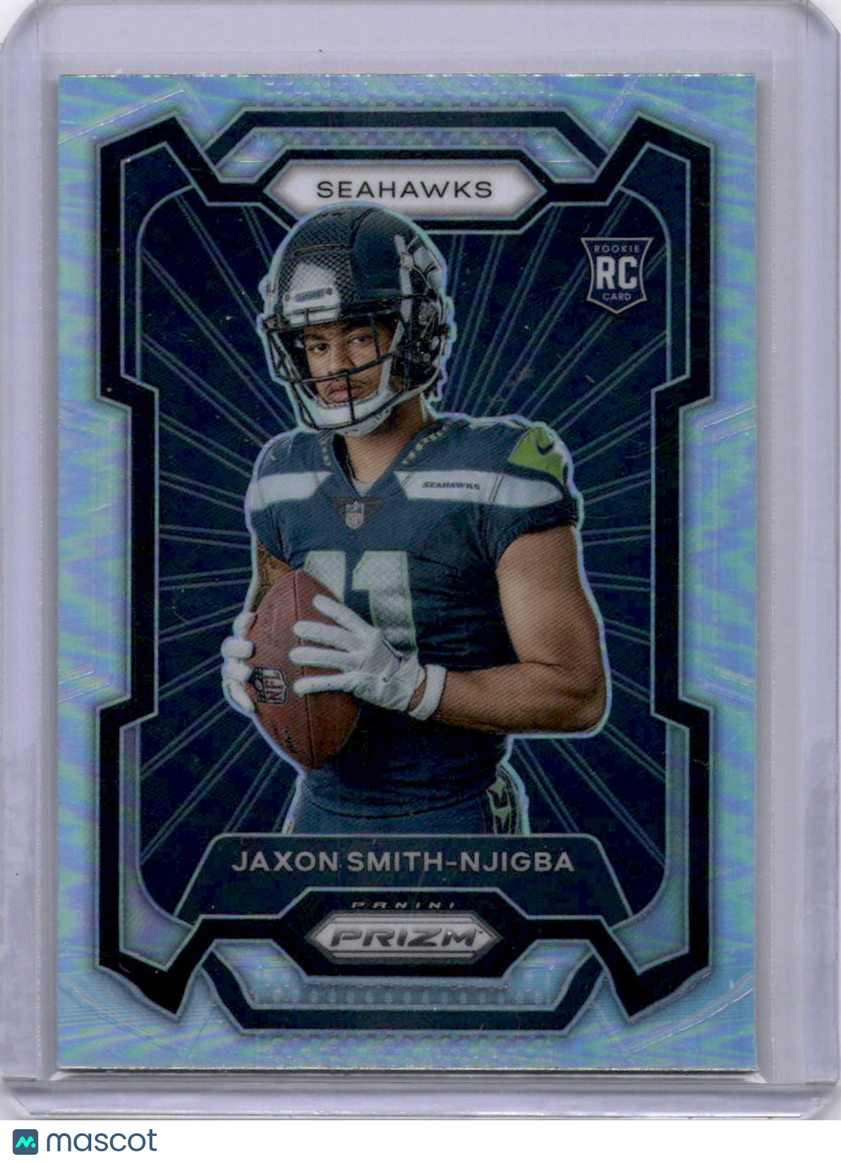 Jaxon Smith-Njigba 2023 Panini Prizm Silver Variation Rookie RC Seahawks