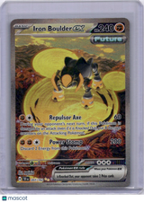 Iron Boulder EX 2024 Temporal Forces #207/162 SAR Pokemon TCG