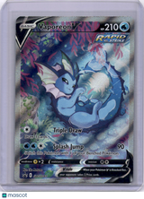 Vaporeon V 2021 Sword & Shield Promos SWSH181 Full Art Promo TCG