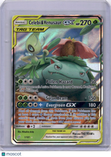 Celebi & Venusaur GX 2019 Team Up Team Up 1/181 Pokémon TCG