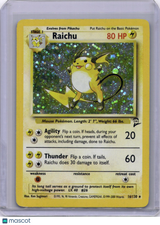 Raichu 2000 Base Set 2  Holo 16/130 Pokémon TCG