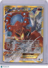 Volcanion EX 2016 Steam Siege #115/114 SR Full Art Pokemon TCG