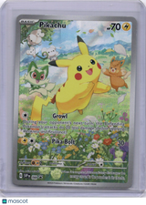 Pikachu 2023 Scarlet & Violet 088 Black Star Promo Illustration Rare Pokemon