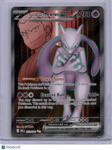 Team Rocket's Mewtwo EX Scarlet & Violet Destined Rivals 213/182 Pokemon TCG