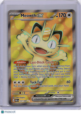 Meowth EX 2026 Mega Evolution Perfect Order 107/88 SIR Pokemon TCG Full Art
