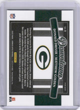 Matthew Golden Donald Driver 2025 Panini Donruss Optic Downtown SP Case Hit
