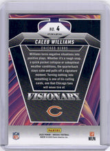 Caleb Williams 2025 Panini Mosaic Visionary SP Case Hit Bears