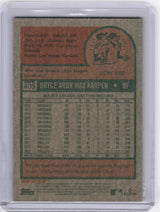 Bryce Harper 2024 Topps Heritage Chrome /575 Phillies