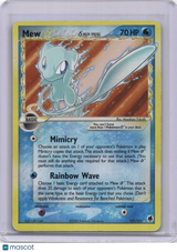 Mew Gold Star Dragon Frontiers 101/101 Delta Species Pokemon TCG