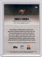 Emeka Egbuka 2025 Topps Signature Class Rookie RC Auto