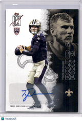 Tyler Shough 2025 Topps Signature Class Rookie RC Auto Saints