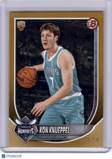 Kon Knueppel 2025-26 Bowman Gold Rookie RC /50 Hornets