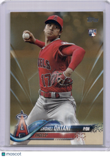 Shohei Ohtani 2018 Topps Update Gold /2018 Rookie RC