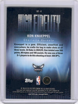 Kon Knueppel 2025-26 Topps Signature Class High Fidelity Rookie RC /5 Hornets