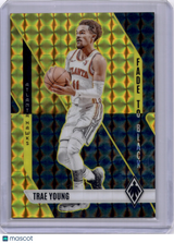 Trae Young 2023-24 Panini Phoenix Fade to Black Gold /10