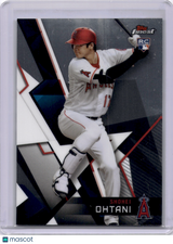 Shohei Ohtani 2018 Topps Finest Rookie RC Angels Dodgers