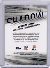 Ja'Marr Chase 2025 Topps Chrome Shadow Etch Bengals SP Case Hit