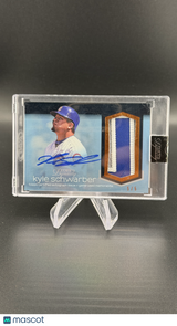 Kyle Schwarber 2018 Topps Dynasty Auto Patch 5 /5 Cubs