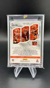 Chad Johnson Ja'Marr Chase A.J. Green 2025 Phoenix Triple Patch /199 Bengals