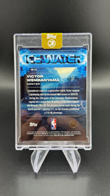 Victor Wembanyama 2025-26 Topps 3 Ice Water Sealed SP /25 Spurs