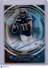 Jaxon Smith-Njigba 2025 Topps Cosmic Chrome Equinox Auto 24/99 Seahawks