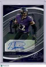 Derrick Henry 2025 Panini Absolute Auto Ravens