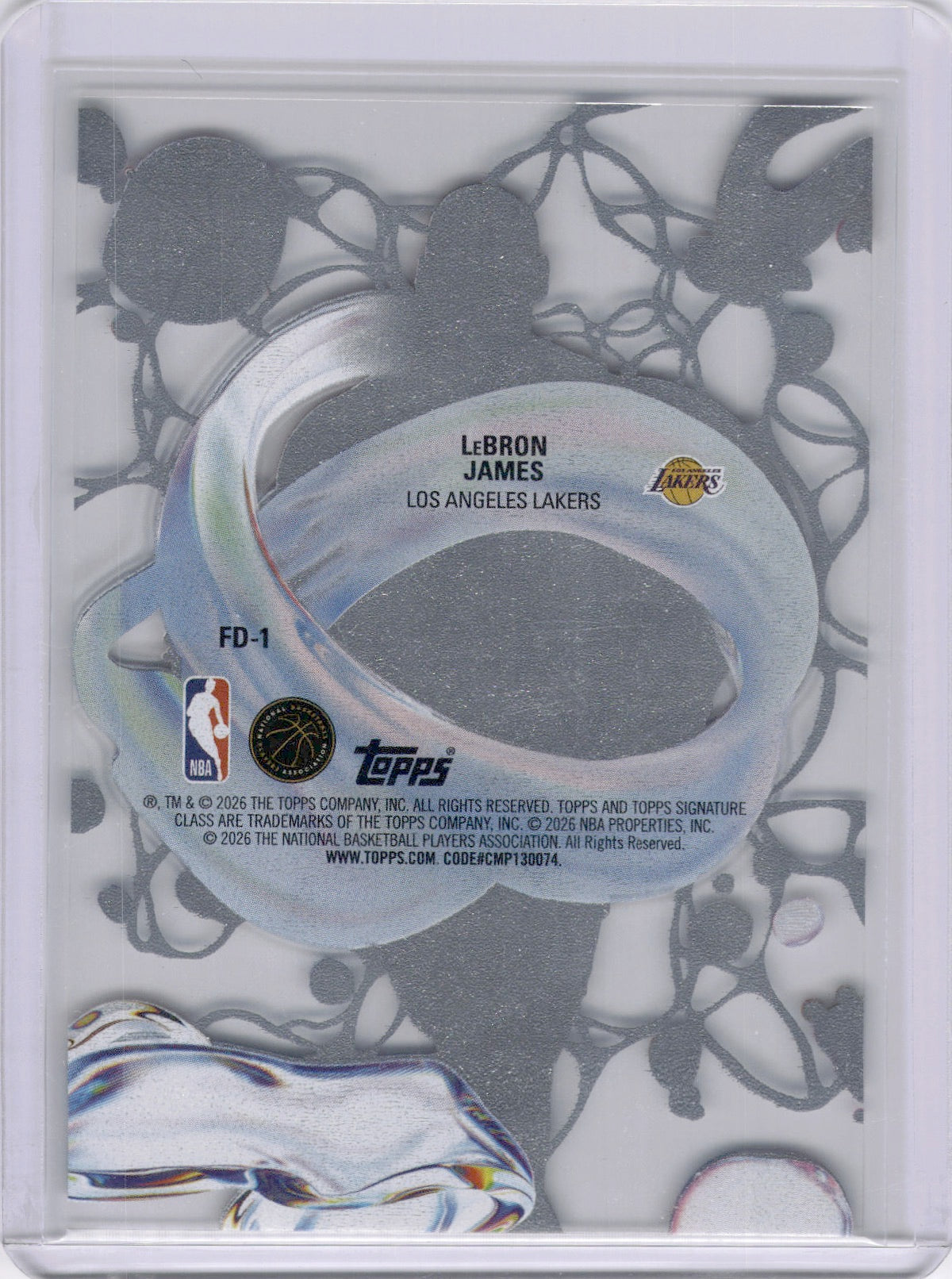 LeBron James 2026 Topps Signature Class Fluidity SP Case Hit
