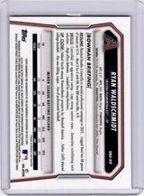 Ryan Waldschmidt 2025 Bowman Chrome Black Mojo 1/10 On Card Auto Diamondbacks