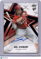 Sal Stewart 2026 Topps Baseball Stars Autographs Auto Rookie RC Reds