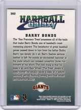 Barry Bonds 1998 Metal Universe Hardball Galaxy Giants