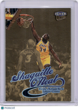 Shaquille O'Neal 1998-99 Fleer Ultra Gold Medallion Edition Lakers HOF