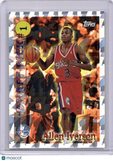 Allen Iverson 1996-97 Topps Draft Pick Redemption Rookie RC 76ers
