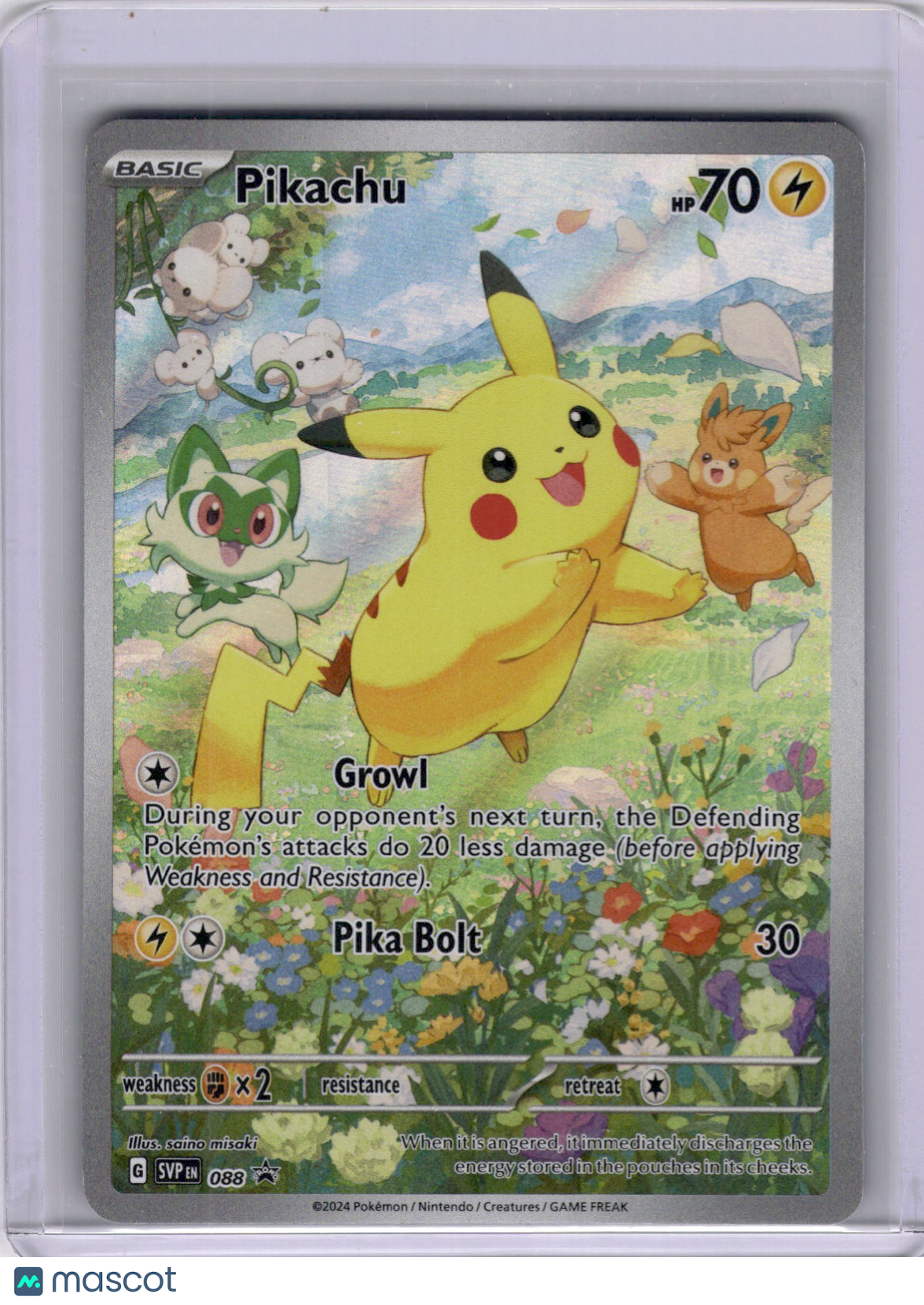 Pikachu Scarlet & Violet Promo 088 Pokemon TCG