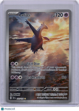 Latios 2024 Surging Sparks  Illustration Rare Full Art Holo 203/191 Pokemon