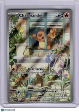 Charmander Scarlet & Violet Black Star Promo 044 Full Art Pokemon