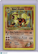 Blaine's Arcanine 2000 Pokemon Gym Challenge Holo #1/132