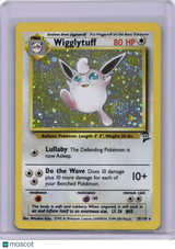 Wigglytuff 2000 Pokemon Base Set 2 Holo #19/130