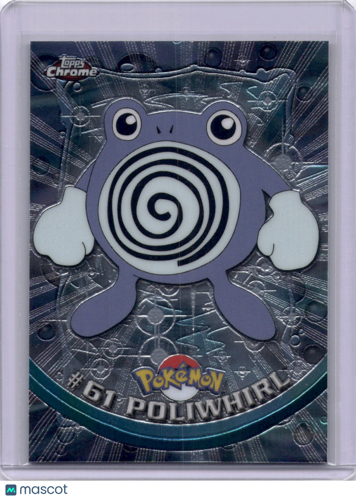 Poliwhirl 2000 Topps Chrome Pokemon #61
