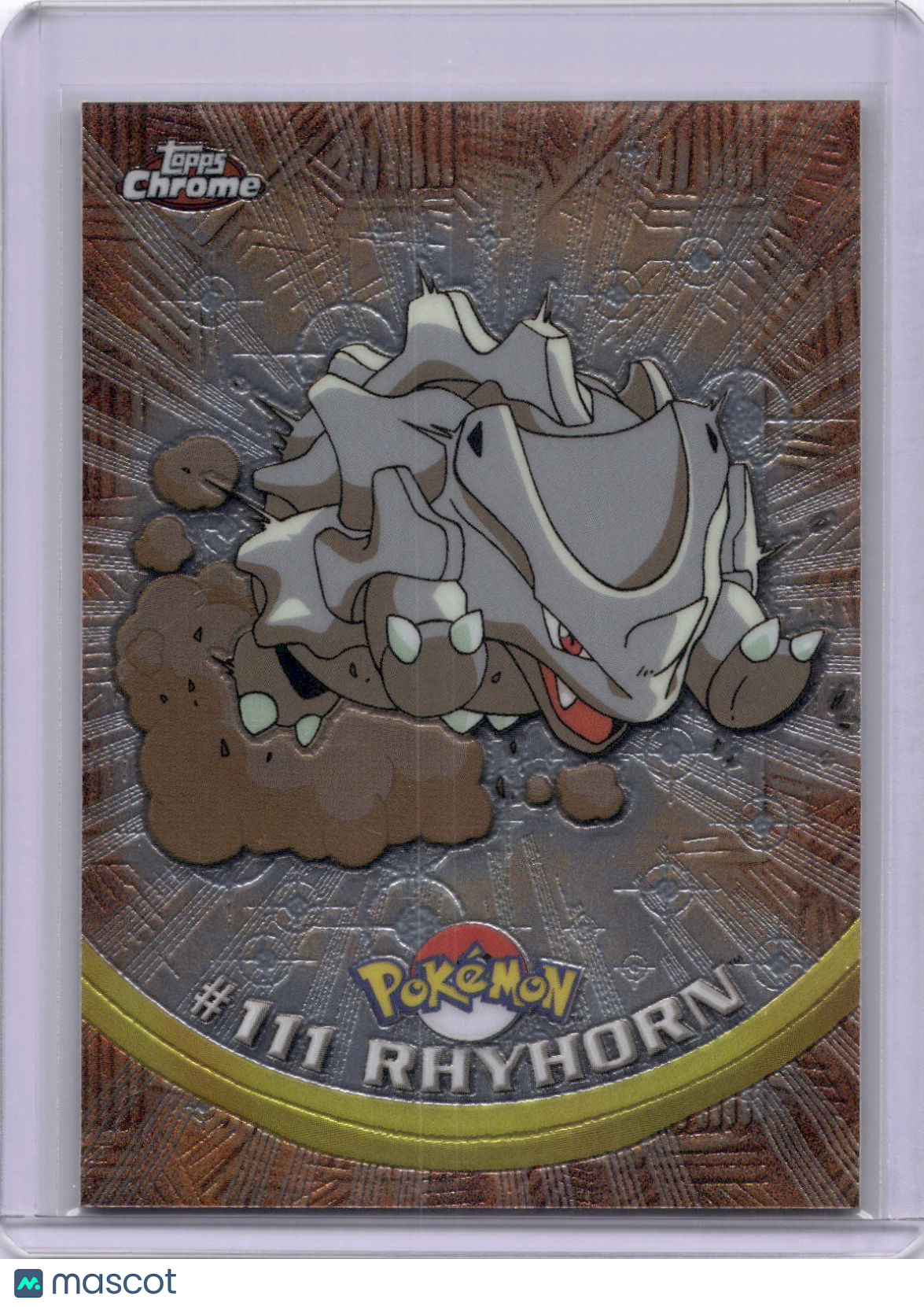 Rhyhorn 2000 Pokemon Topps Chrome #111