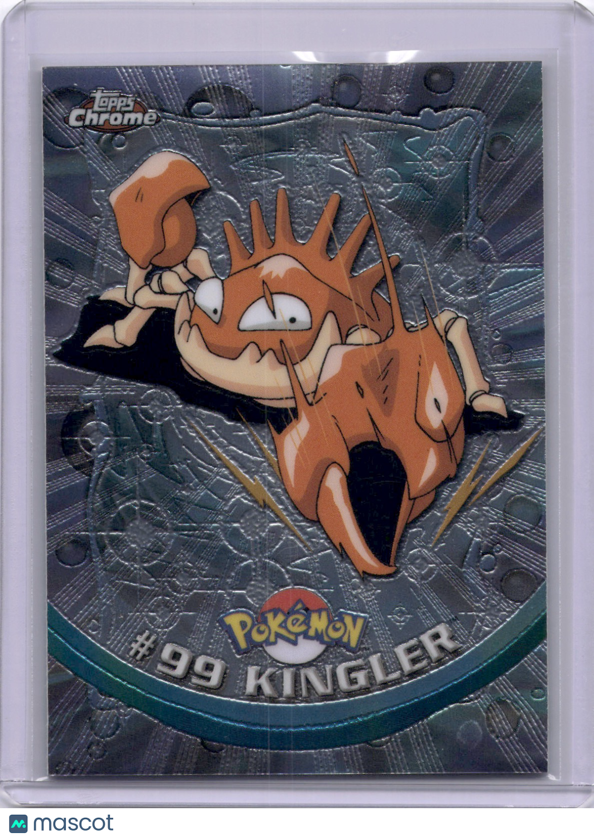 Kingler 2000 Pokemon Topps Chrome #99