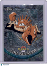 Kingler 2000 Pokemon Topps Chrome #99