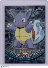 Wartortle 2000 Pokemon Topps Chrome #8