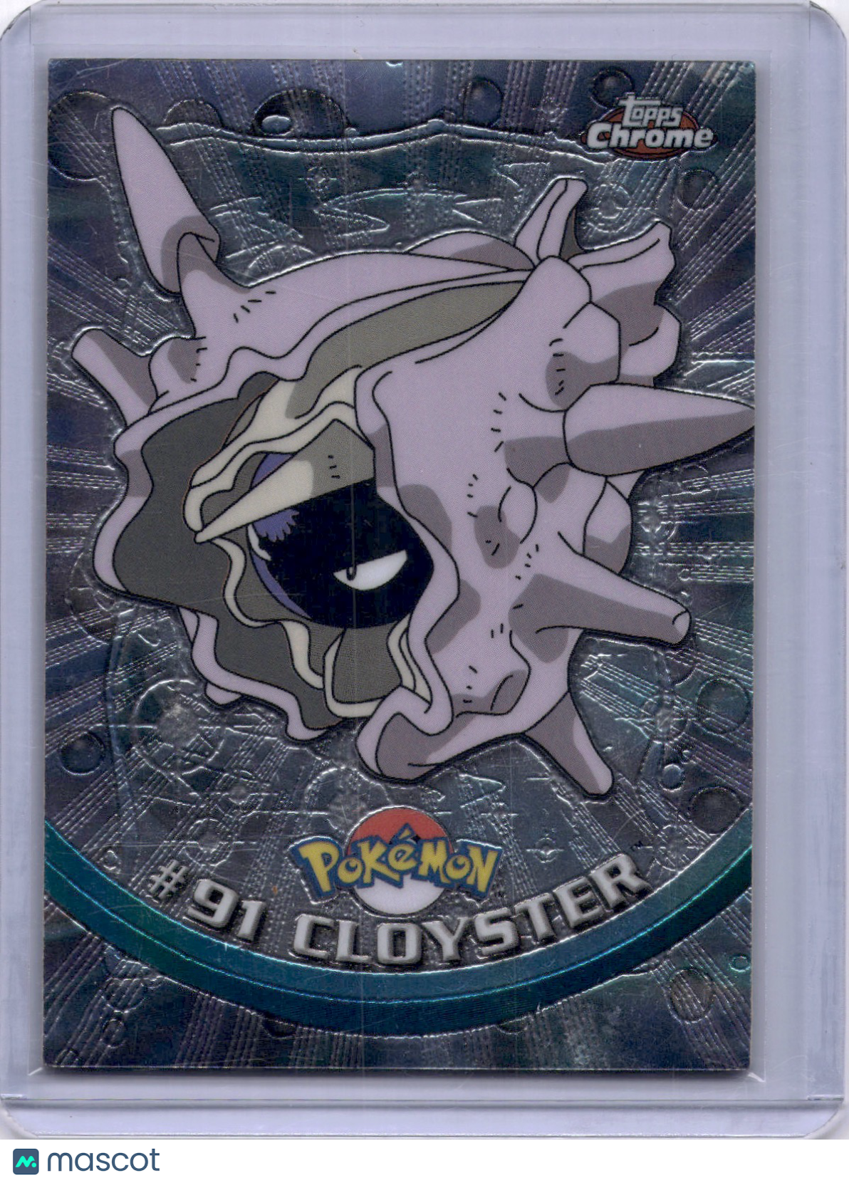 Cloyster 2000 PokemonTopps Chrome #91